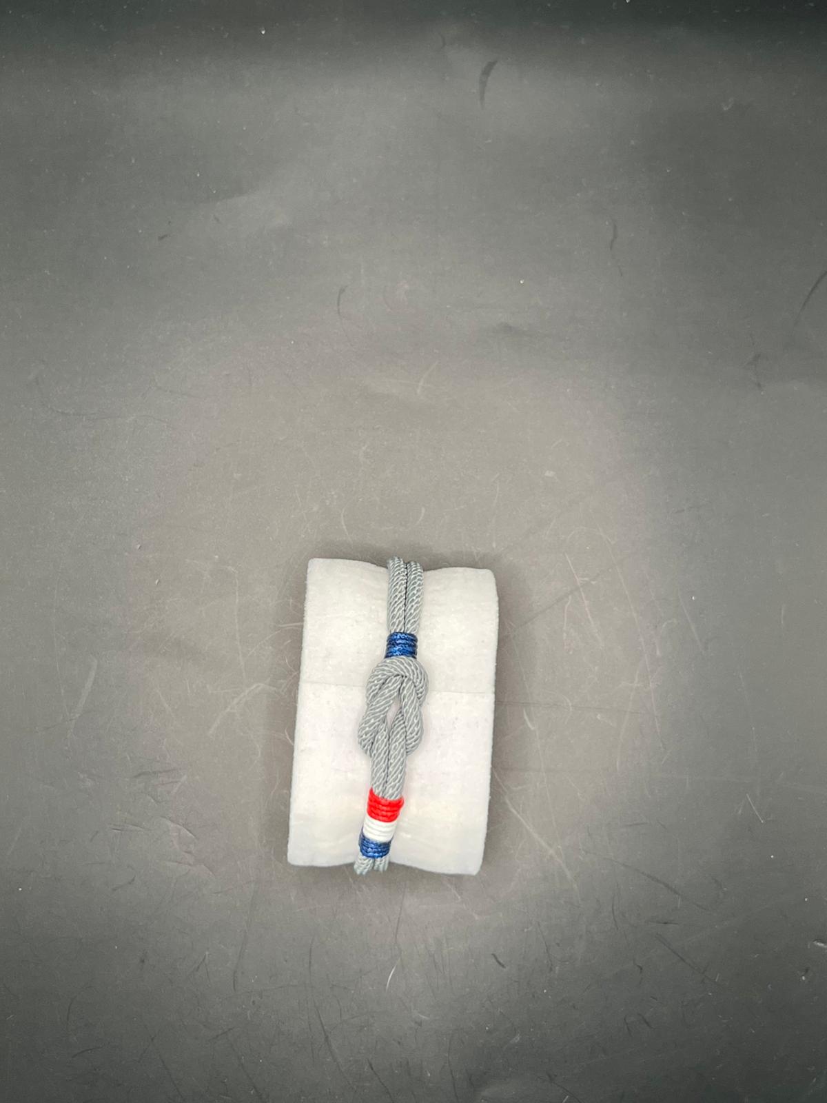 Bracelet en corde, Drapeau Français